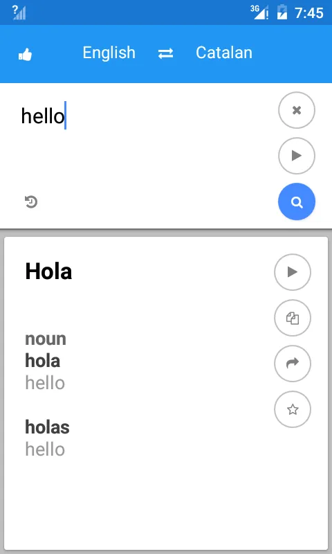 Catalan English Translate | Indus Appstore | Screenshot