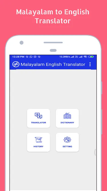 Malayalam To English Translato | Indus Appstore | Screenshot