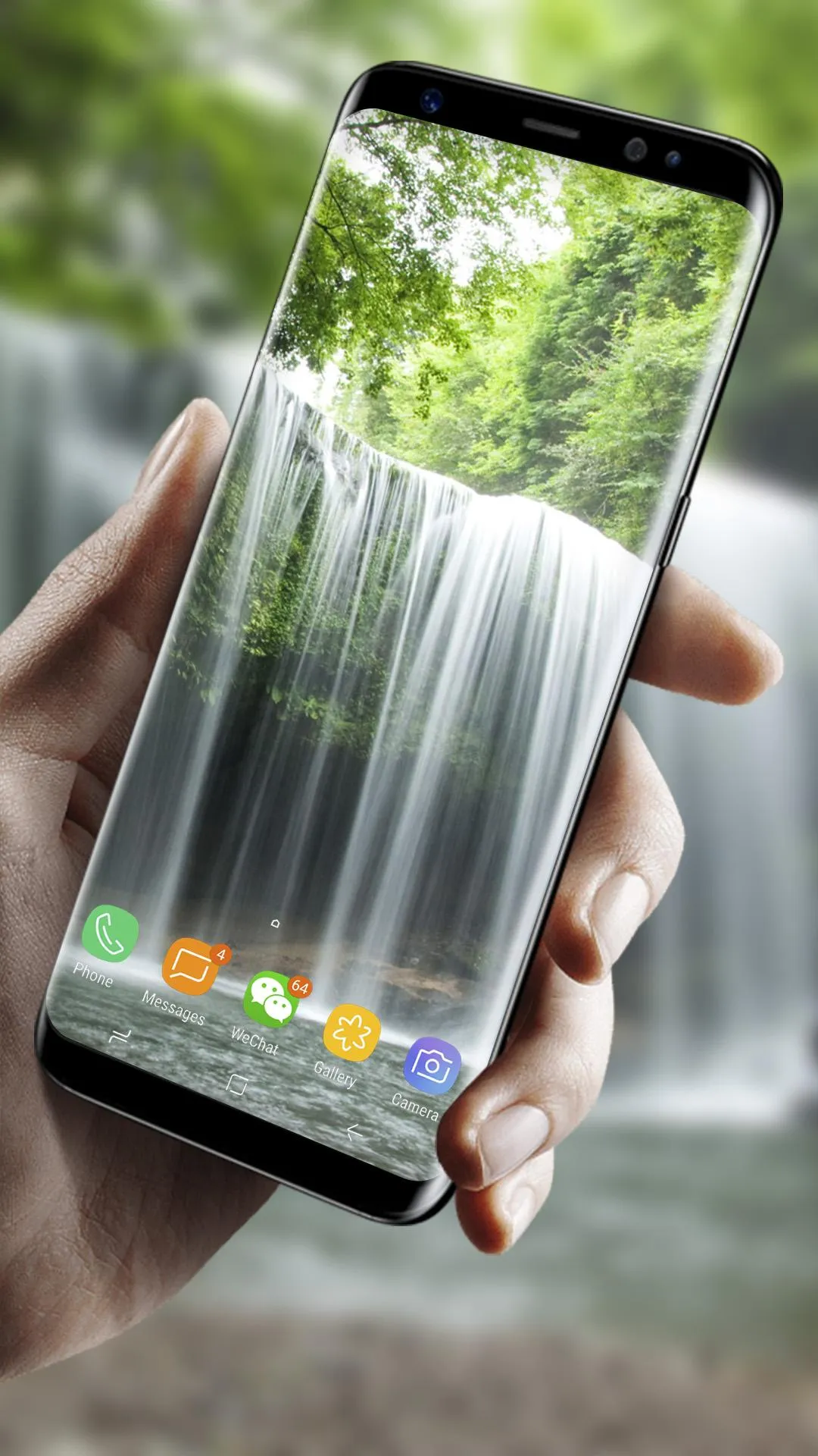 3D Waterfall Live Wallpaper | Indus Appstore | Screenshot