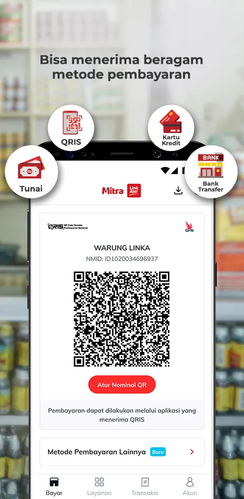 Mitra LinkAja: PPOB & QRIS | Indus Appstore | Screenshot