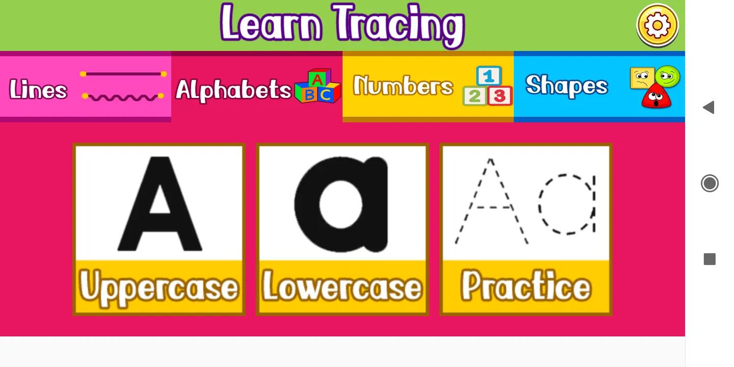 Kids Tracing Alphabets, Number | Indus Appstore | Screenshot