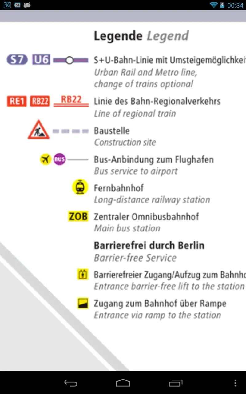 Berlin Metro (U-Bahn) Map 2024 | Indus Appstore | Screenshot