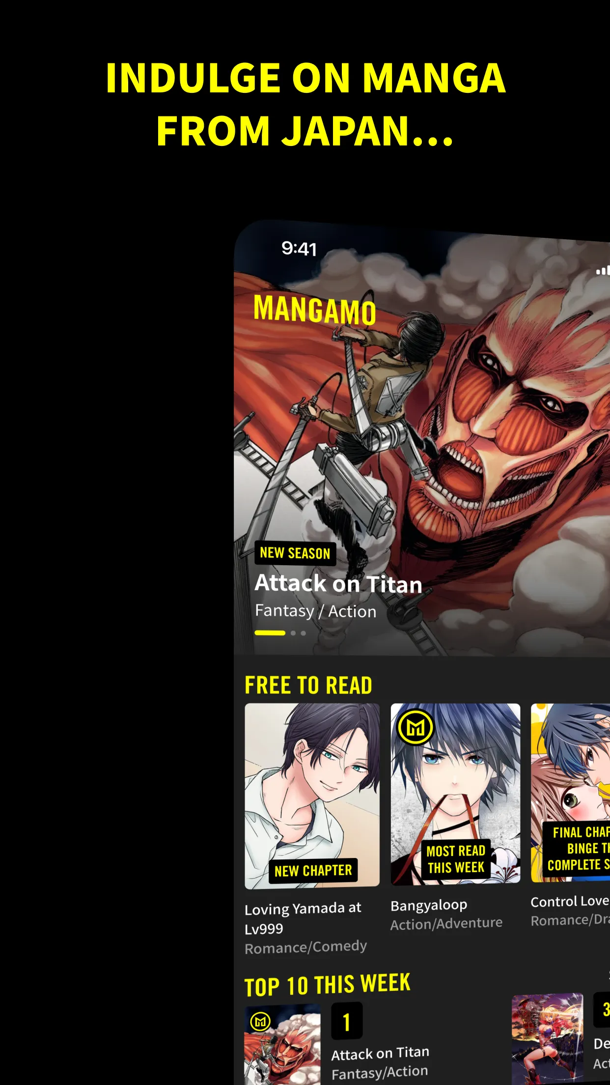 Mangamo Manga & Comics | Indus Appstore | Screenshot