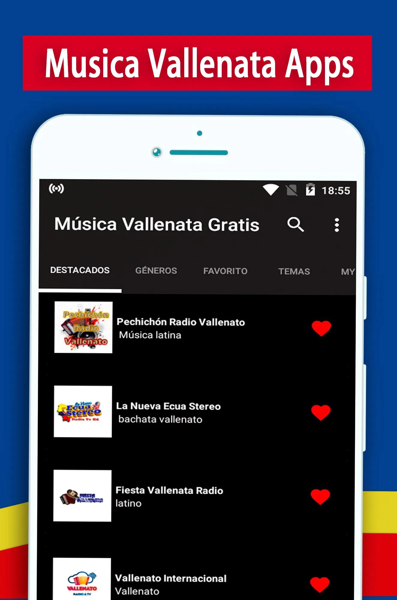 Musica Vallenata | Indus Appstore | Screenshot