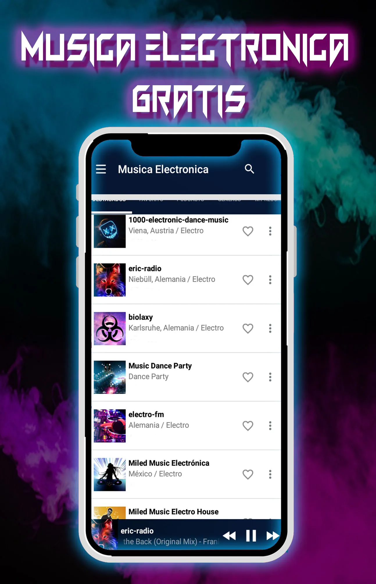 Musica Electronica | Indus Appstore | Screenshot