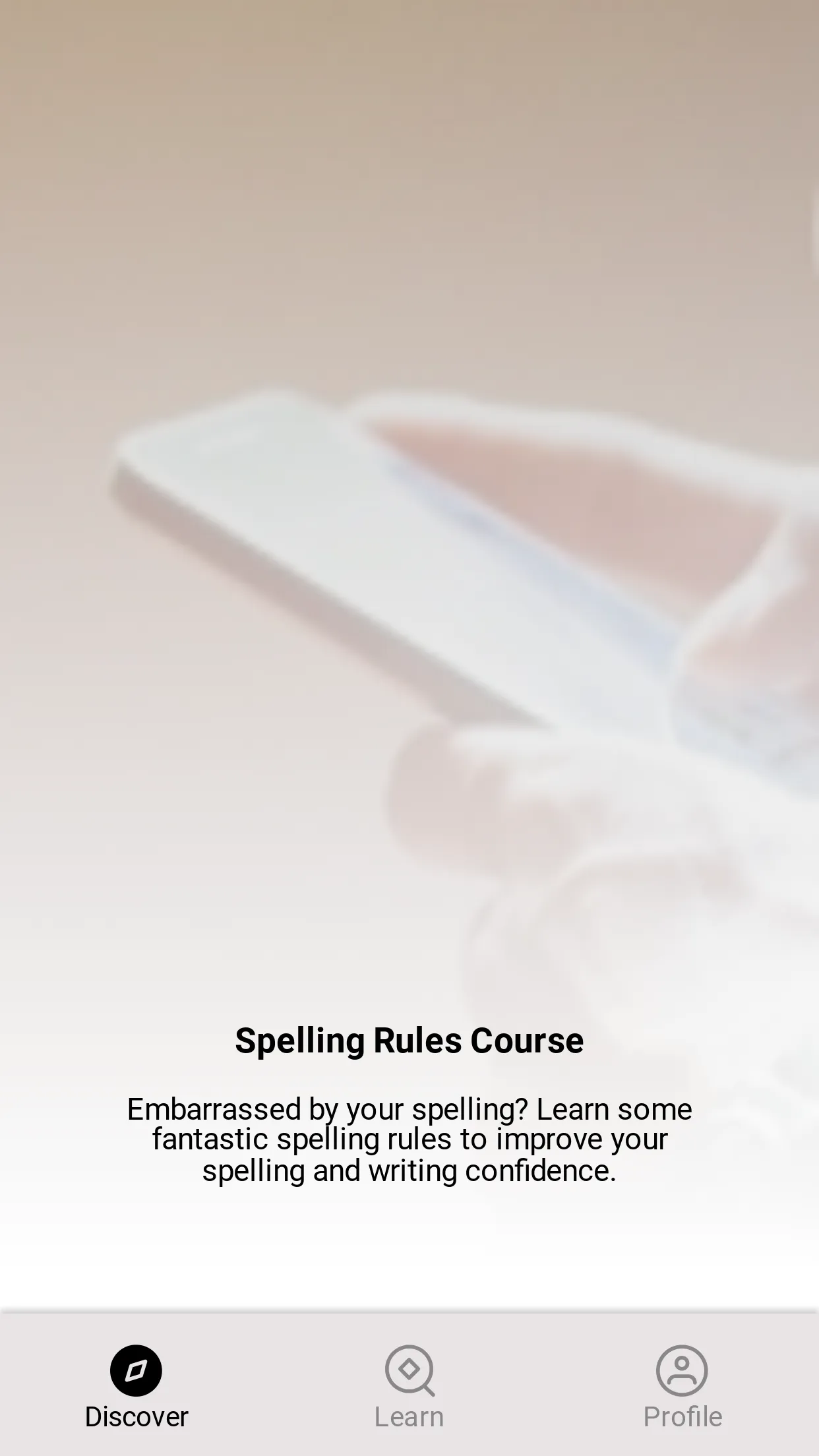 Spelling Rules Course | Indus Appstore | Screenshot