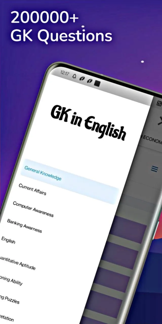 200000 GK Questions in English | Indus Appstore | Screenshot