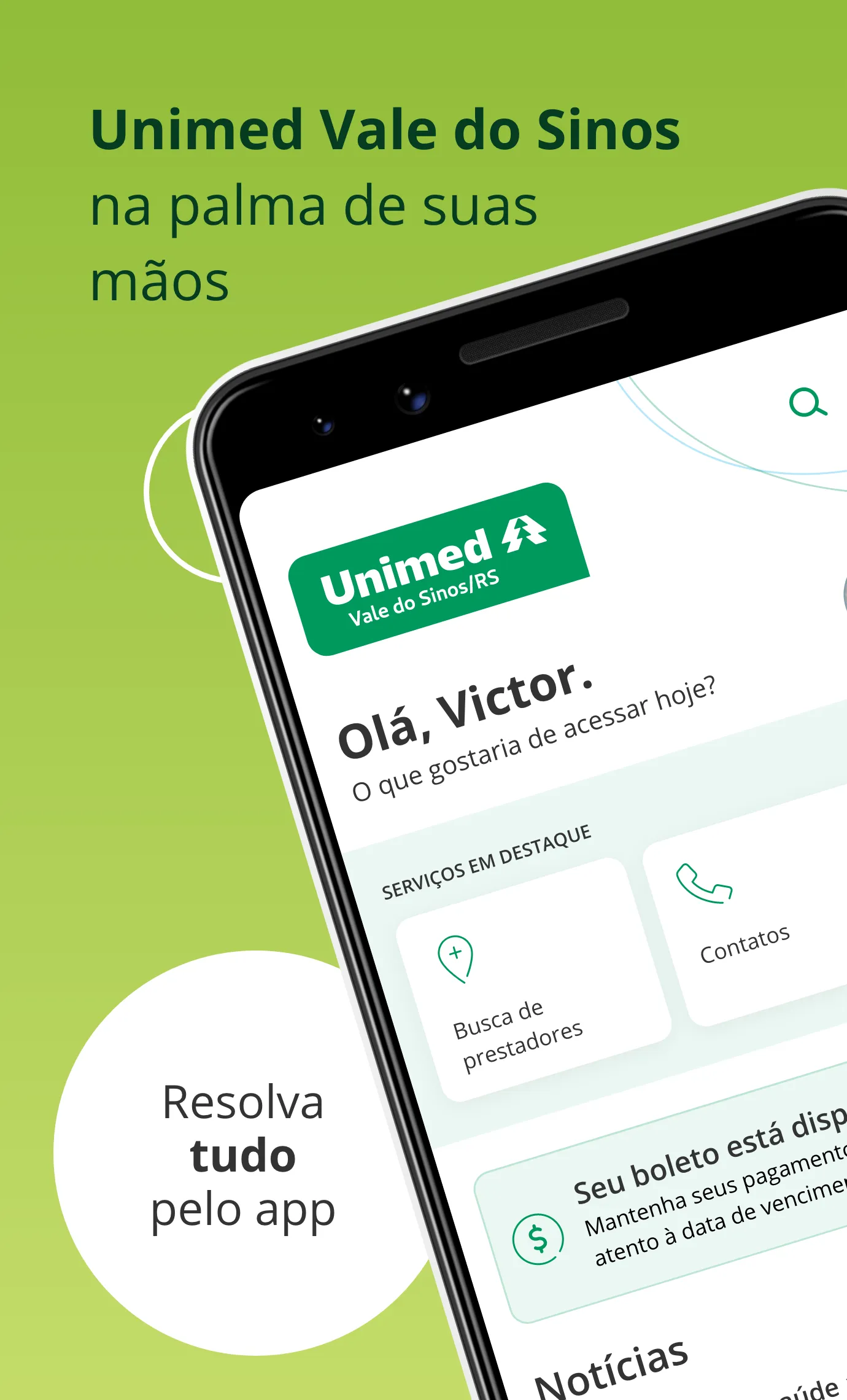 Unimed Vale do Sinos | Indus Appstore | Screenshot