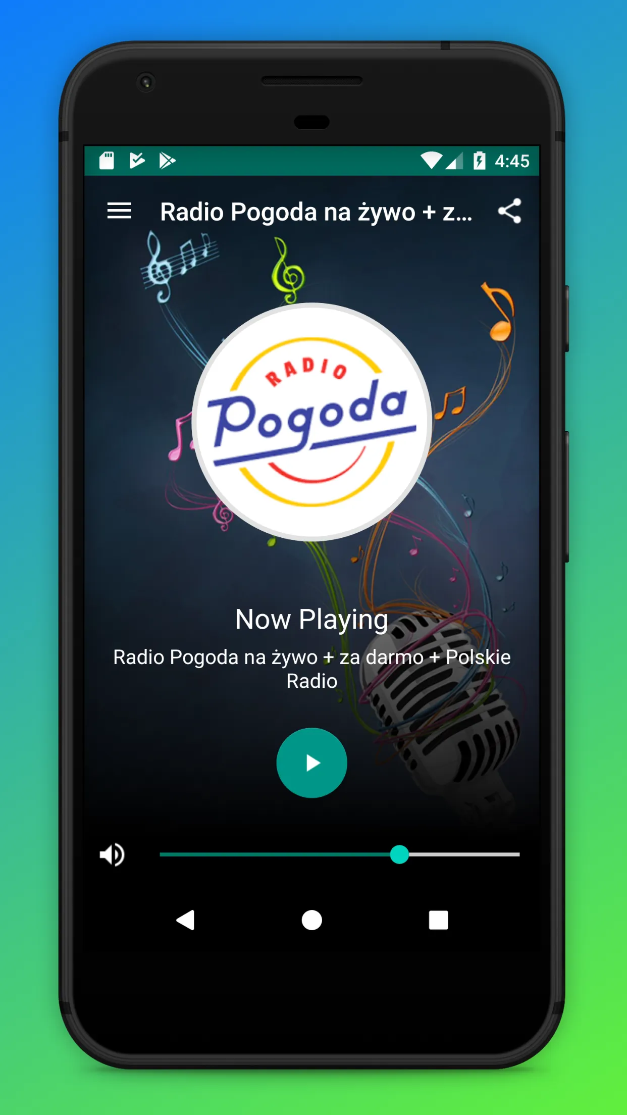 Radio Pogoda Kraków FM Polskie | Indus Appstore | Screenshot