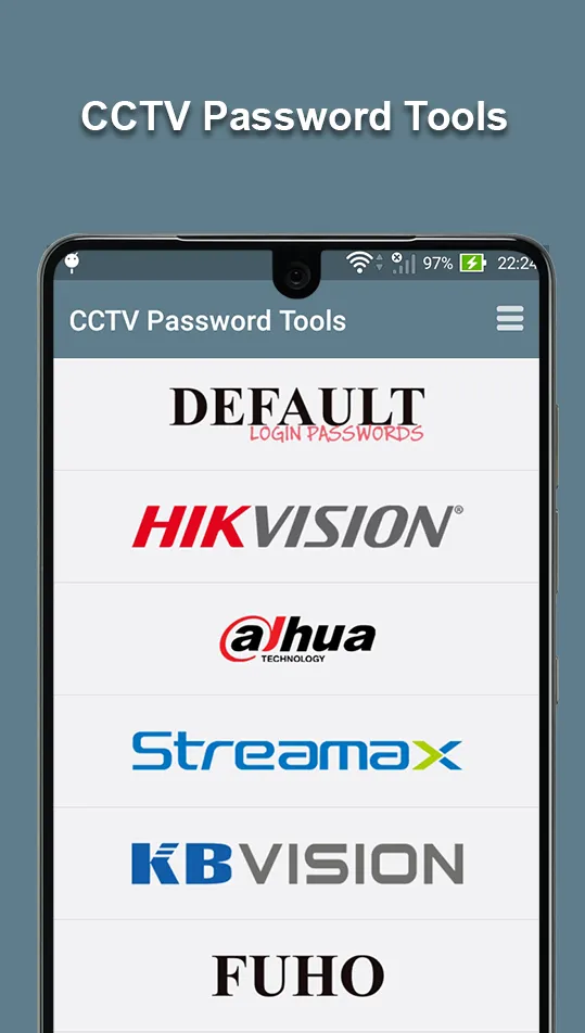 CCTV Password Tools | Indus Appstore | Screenshot