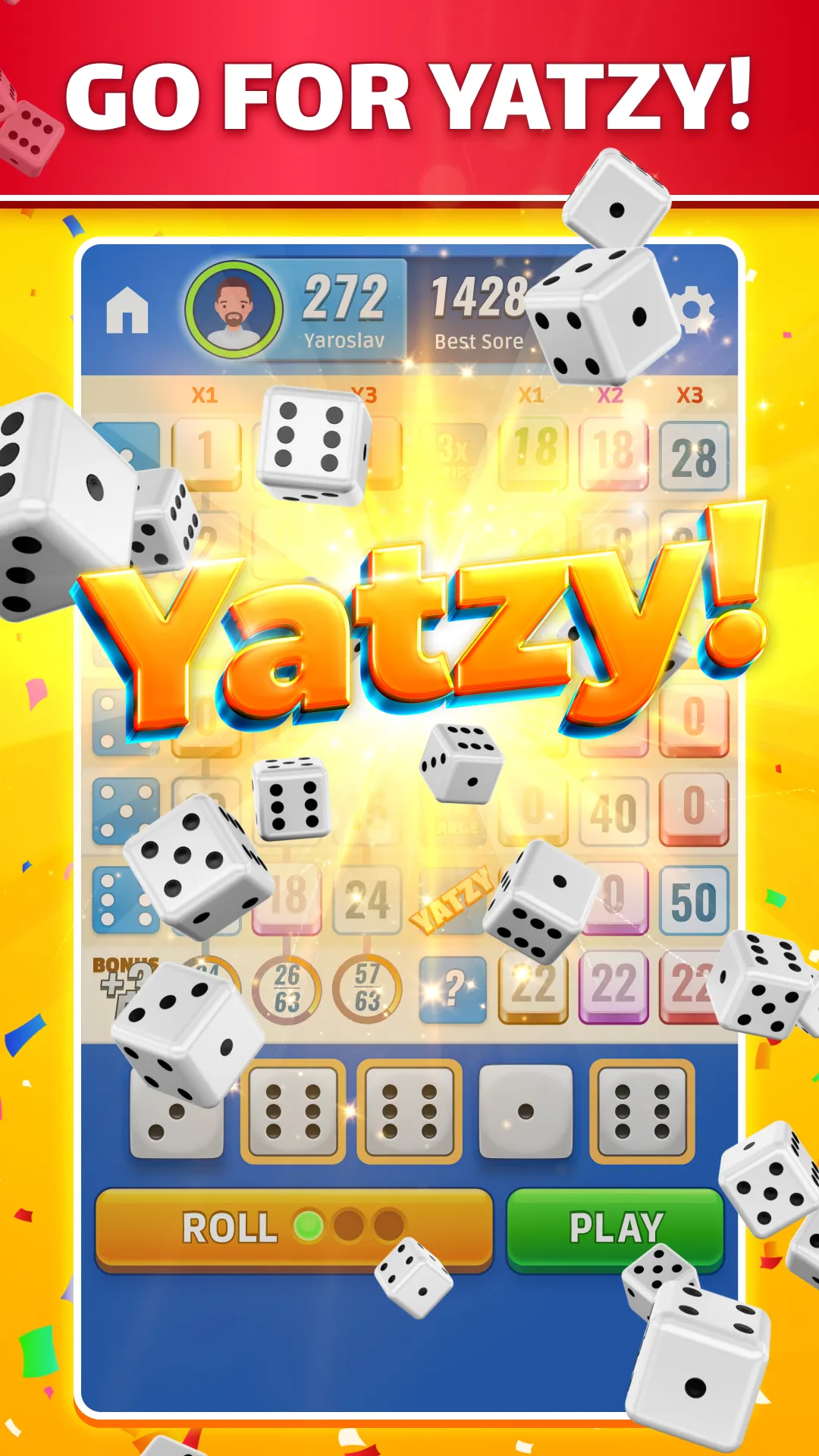 Yatzy: Dice Game Online | Indus Appstore | Screenshot