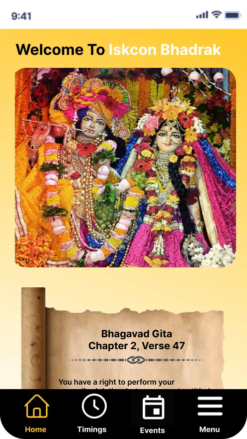 ISKCON BHADRAK | Indus Appstore | Screenshot