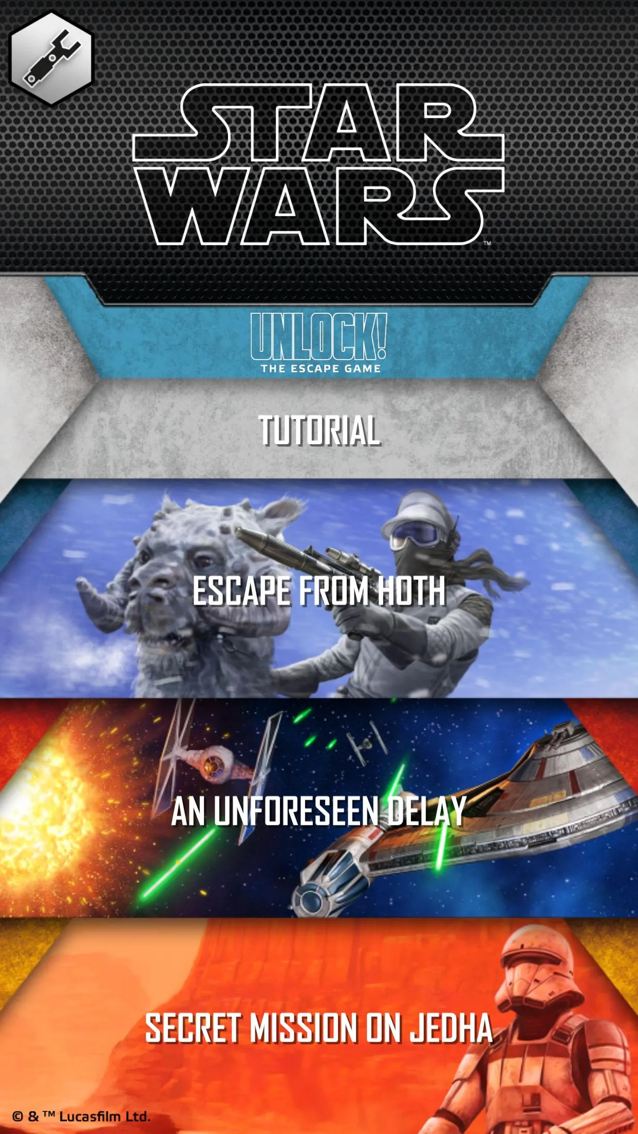 Star Wars Unlock! | Indus Appstore | Screenshot