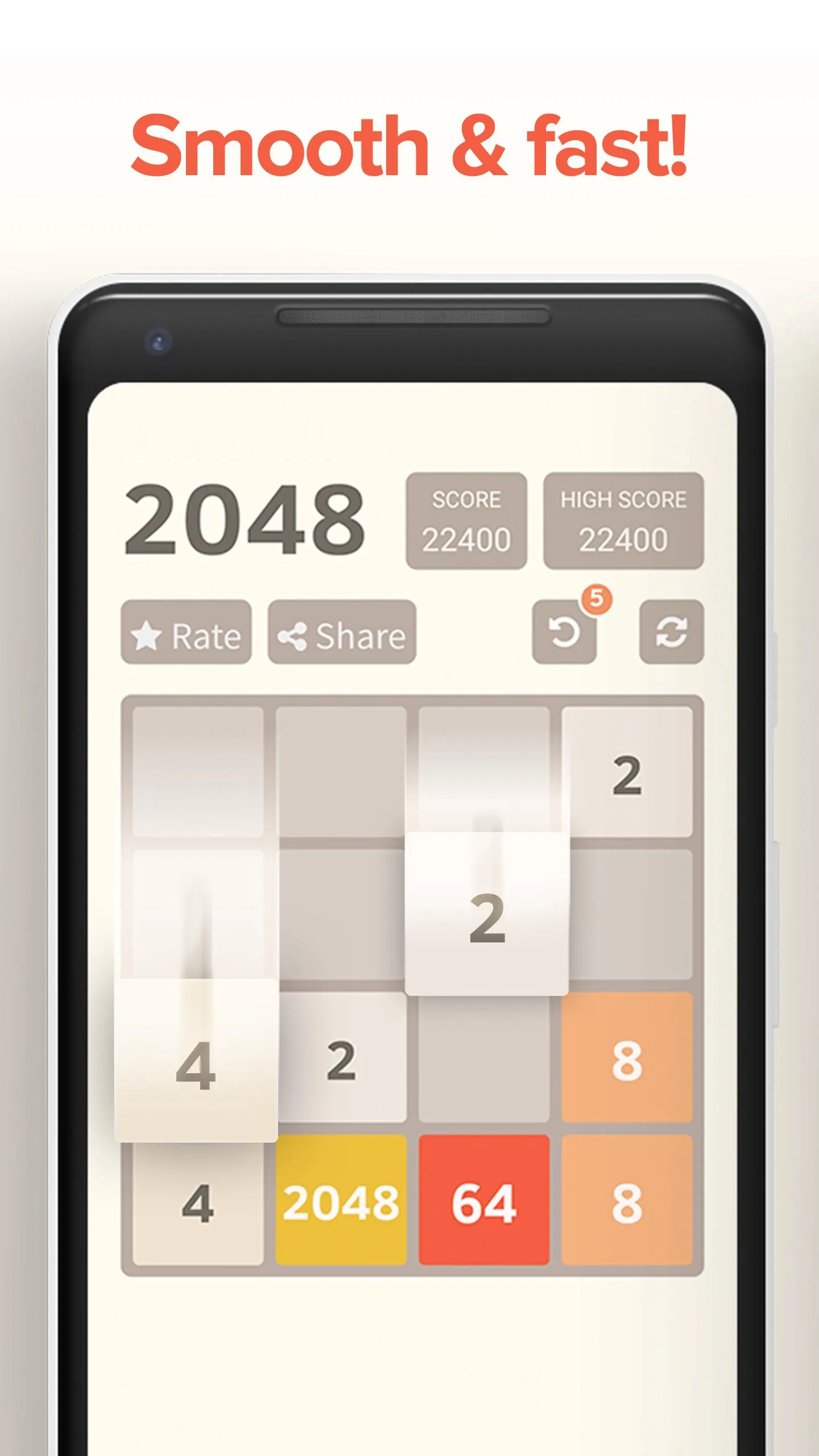 1024 Puzzle Numbers Game | Indus Appstore | Screenshot