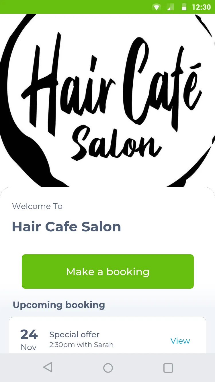 Hair Cafe Salon | Indus Appstore | Screenshot