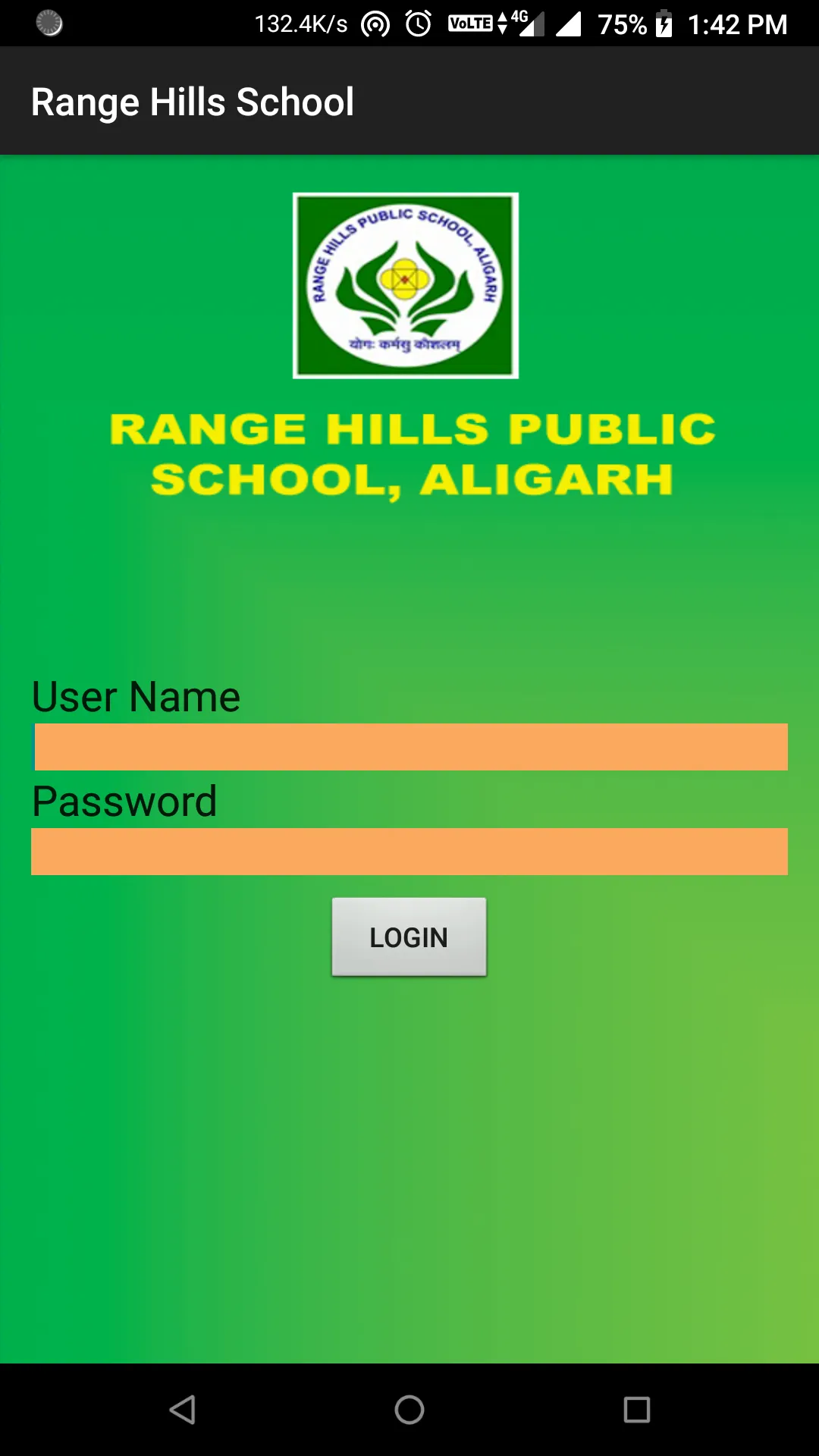 RANGE HILLS STUDENT APP | Indus Appstore | Screenshot