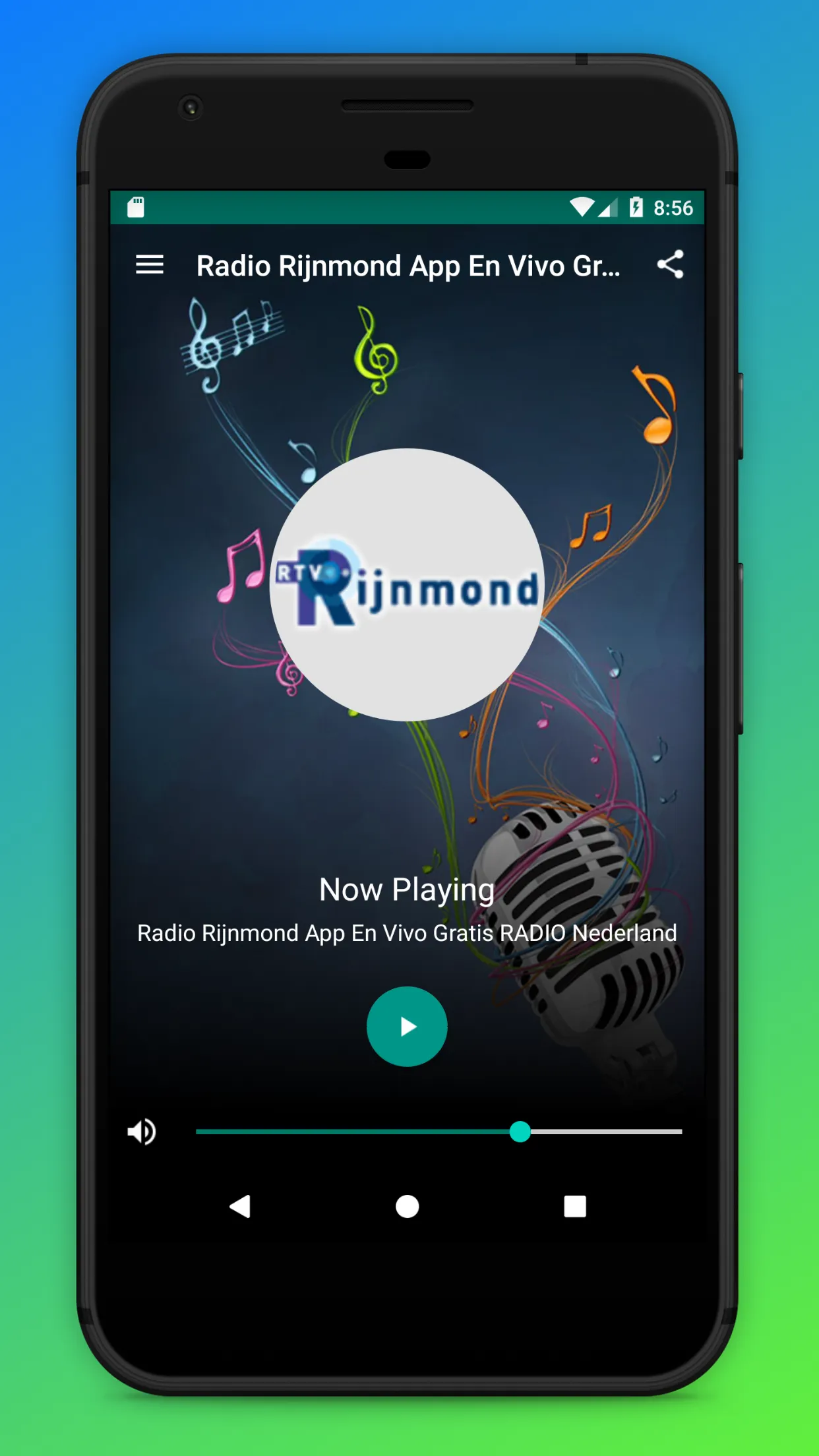 Radio Rijnmond App NL Online | Indus Appstore | Screenshot