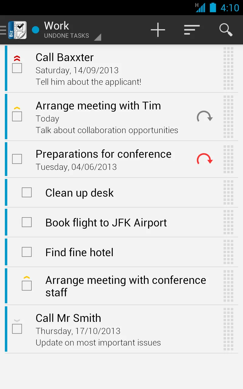 Business Tasks | Indus Appstore | Screenshot