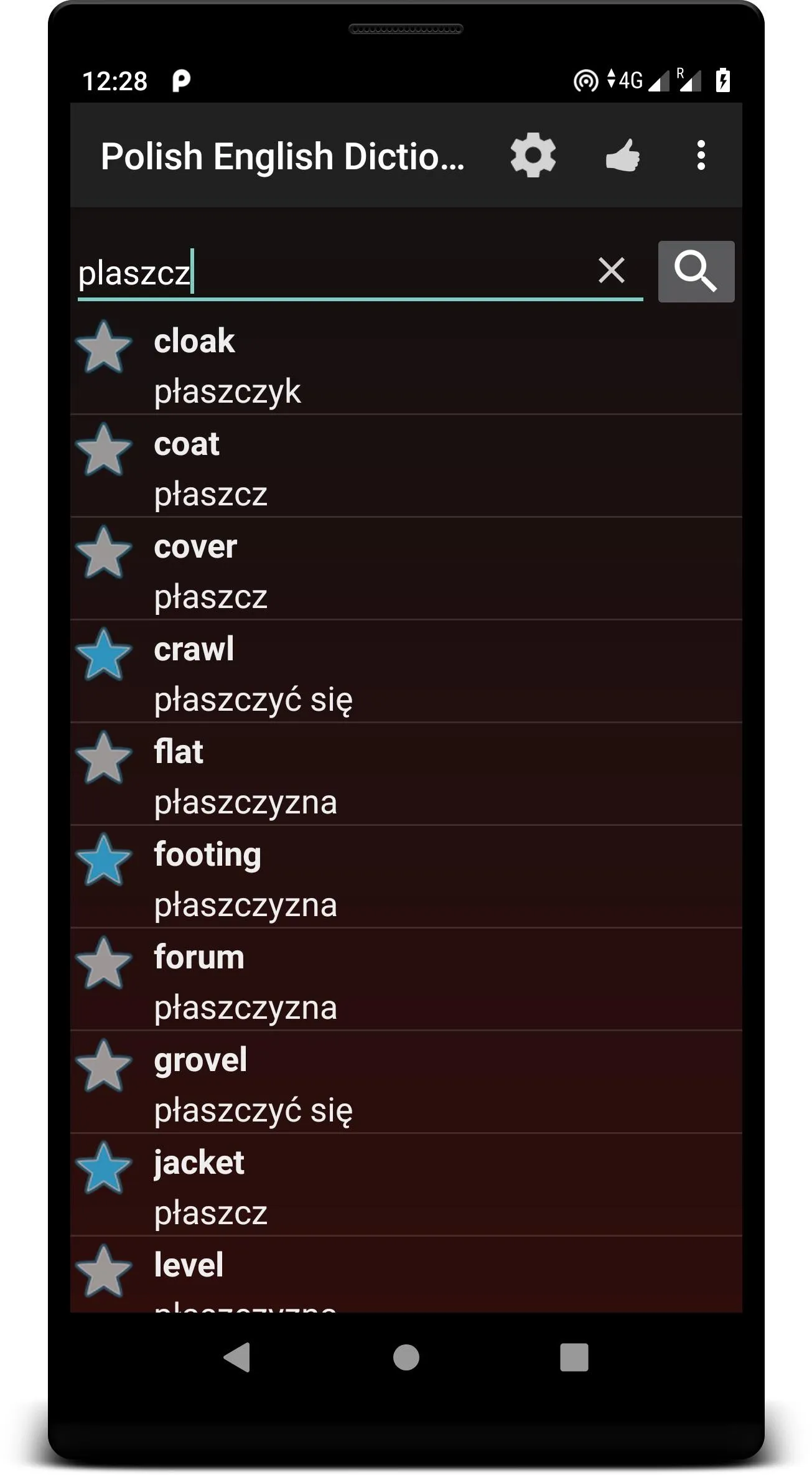 English Polish Dictionary OFFL | Indus Appstore | Screenshot