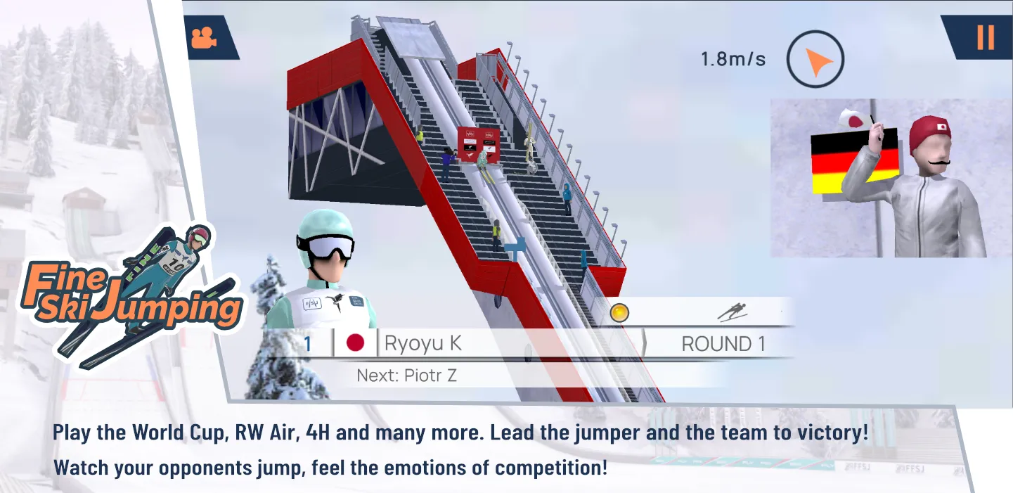 Fine Ski Jumping | Indus Appstore | Screenshot