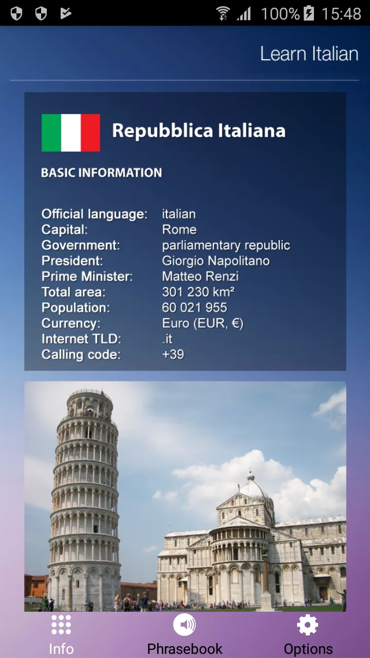 Learn Italian Audio Course | Indus Appstore | Screenshot