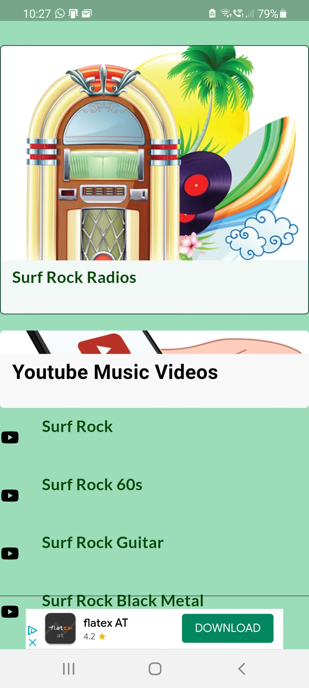 Surf Rock Radio Stations | Indus Appstore | Screenshot