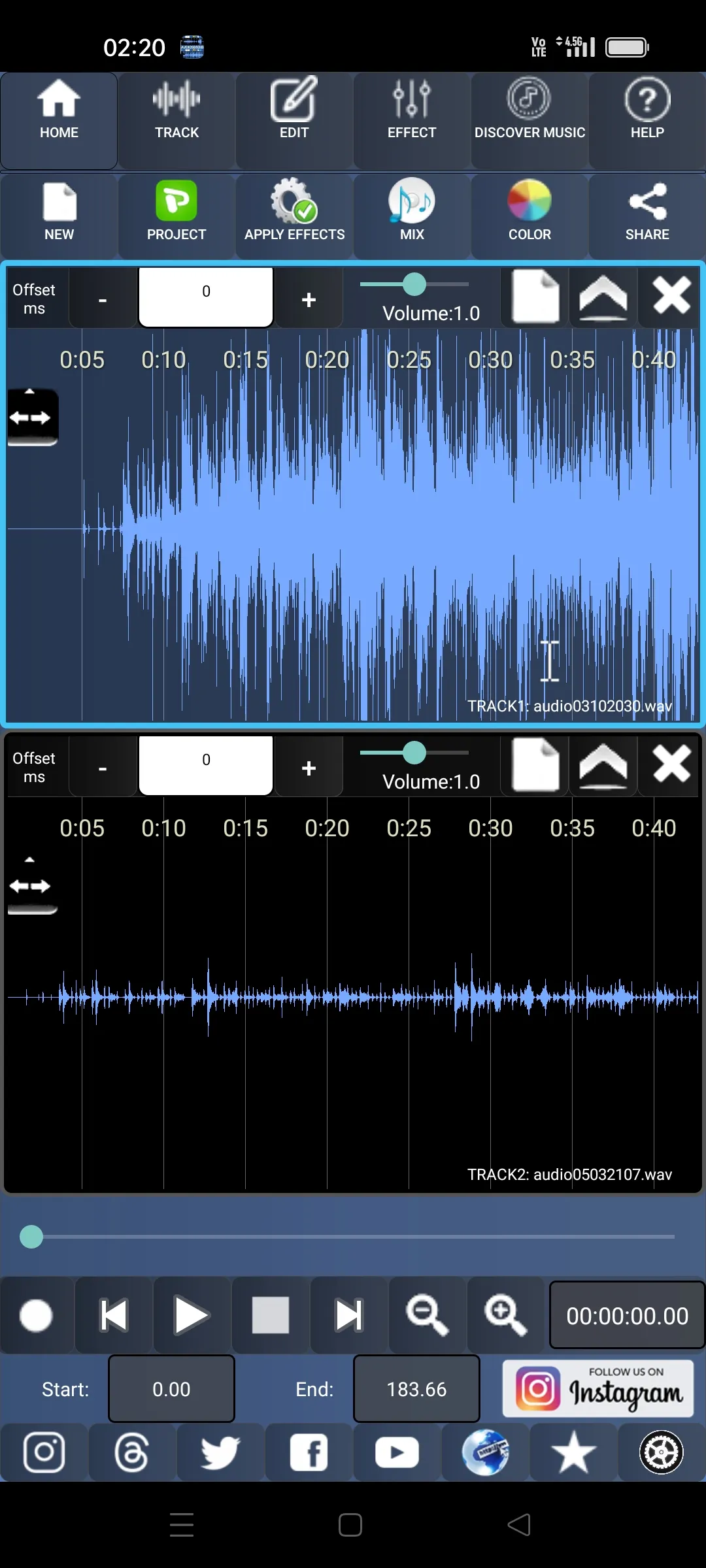 Audiosdroid Audio Studio | Indus Appstore | Screenshot