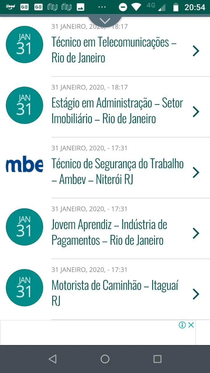 Rio vagas de empregos Rj | Indus Appstore | Screenshot