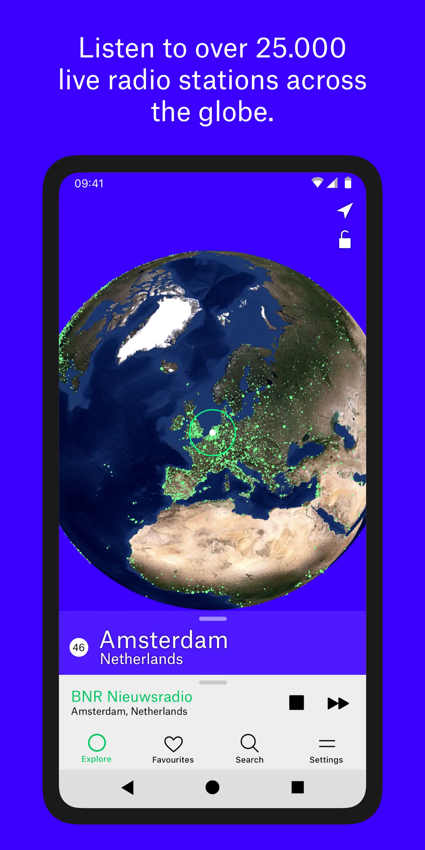 Radio Garden | Indus Appstore | Screenshot