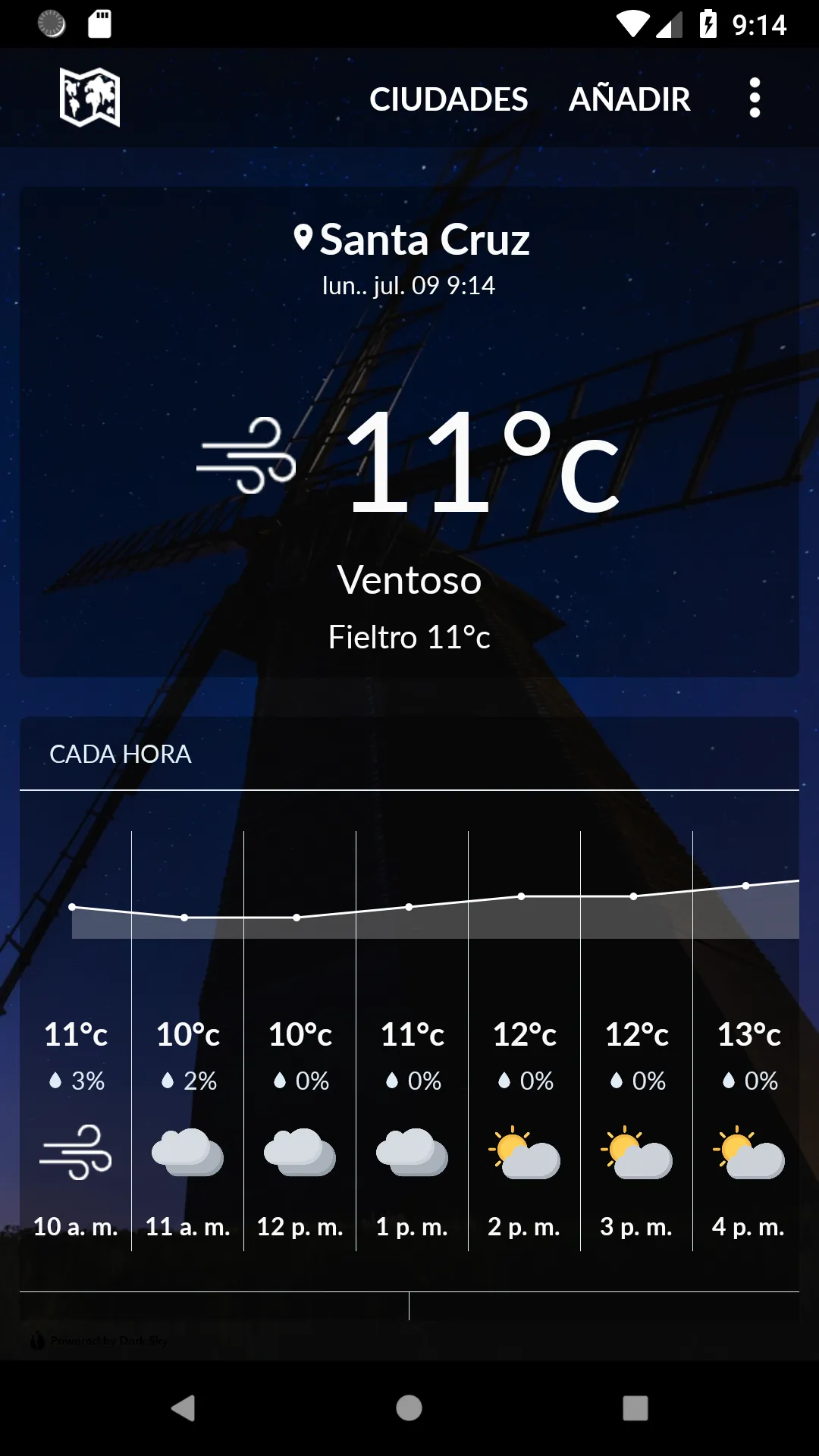 Bolivia Weather | Indus Appstore | Screenshot