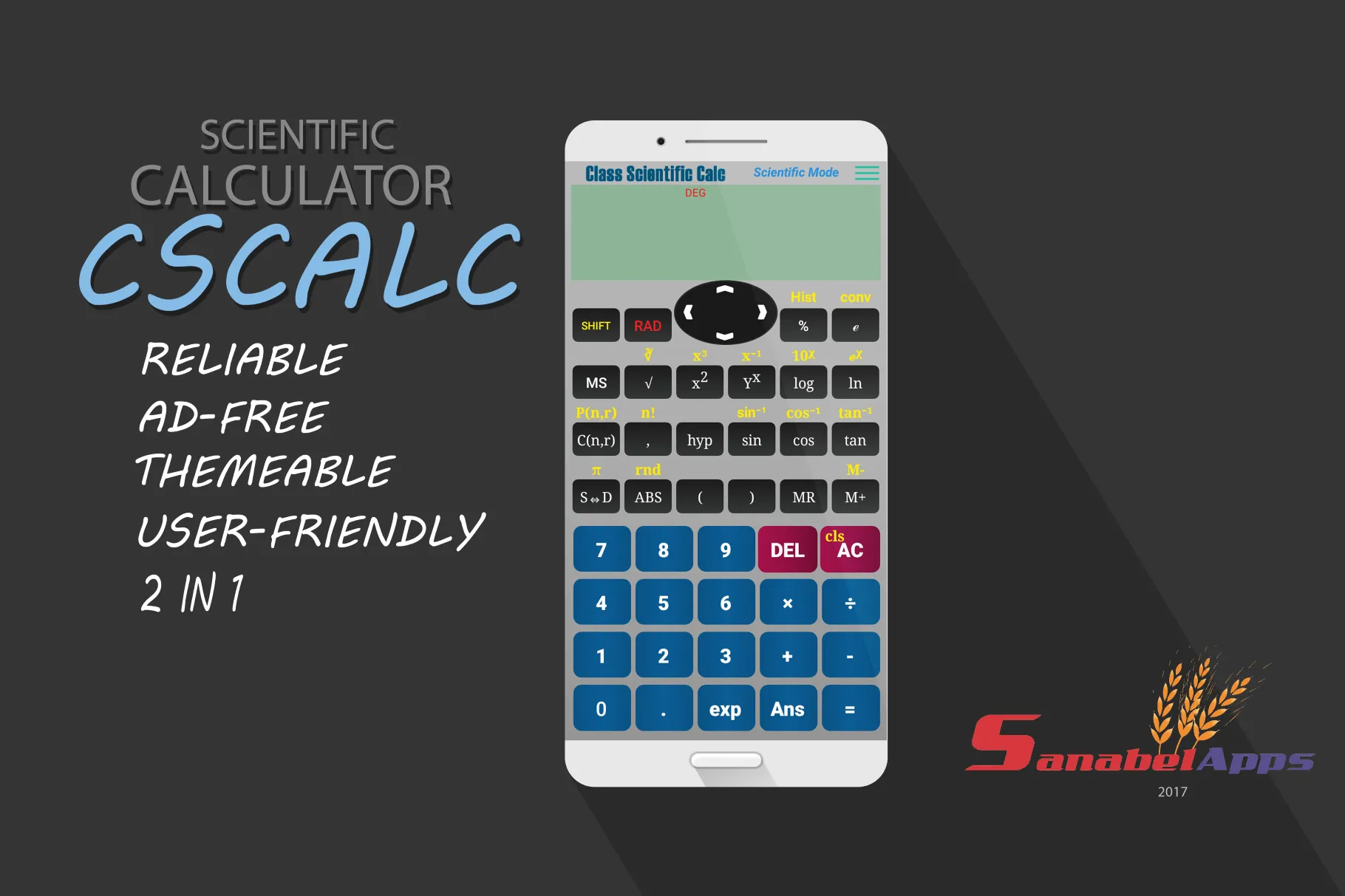 CSCalc - Scientific Calculator | Indus Appstore | Screenshot