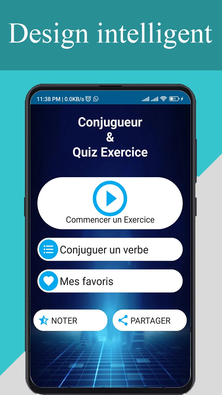 conjugueur & exercices offline | Indus Appstore | Screenshot