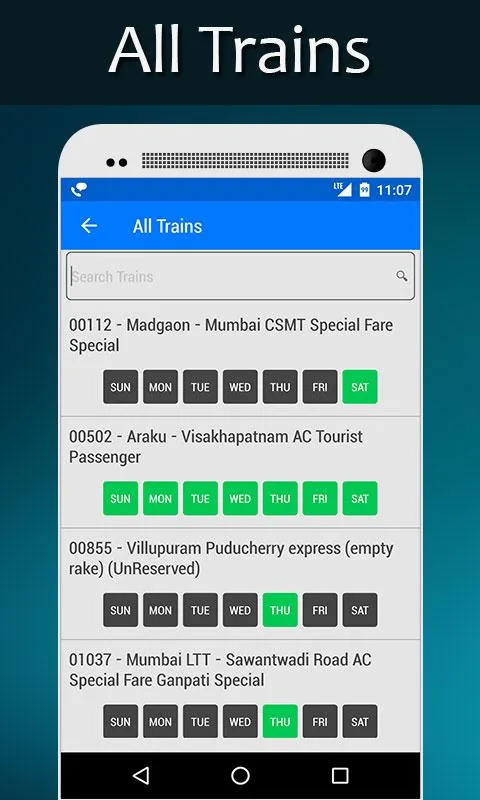 Railway Time Table (Offline) | Indus Appstore | Screenshot