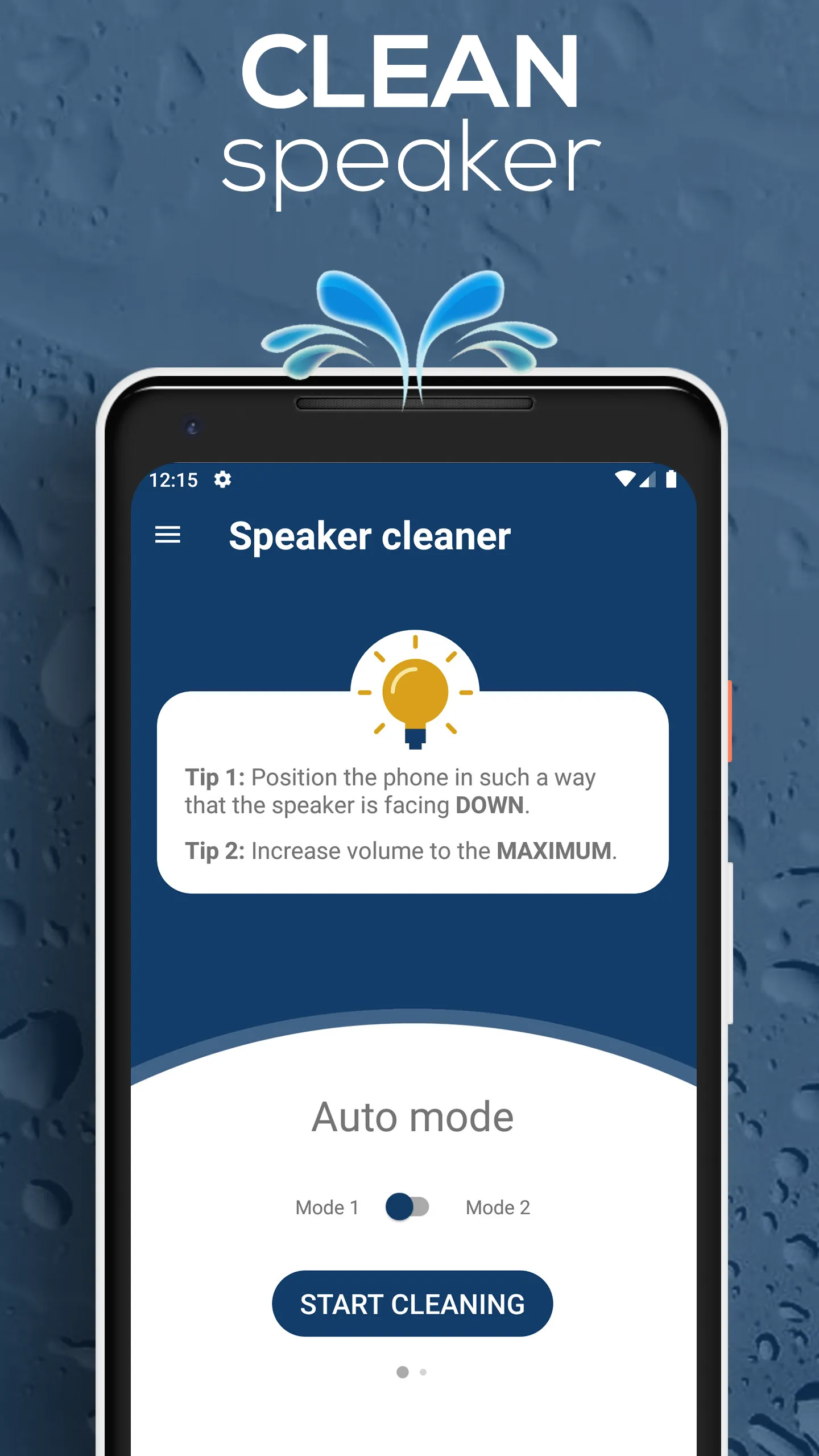 Speaker Cleaner - Remove Water | Indus Appstore | Screenshot