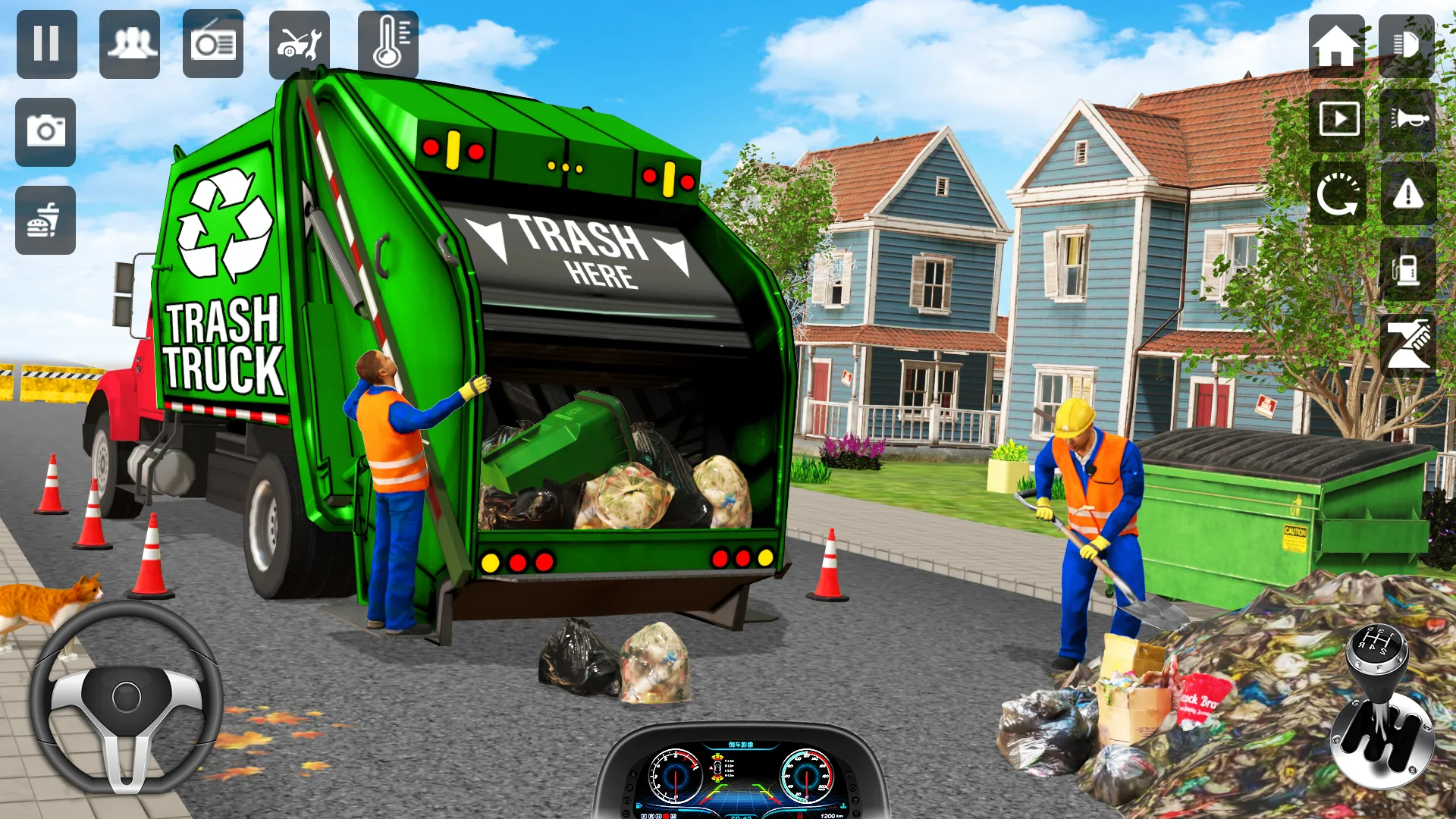 Trash Truck Games Simulator 3D | Indus Appstore | Screenshot