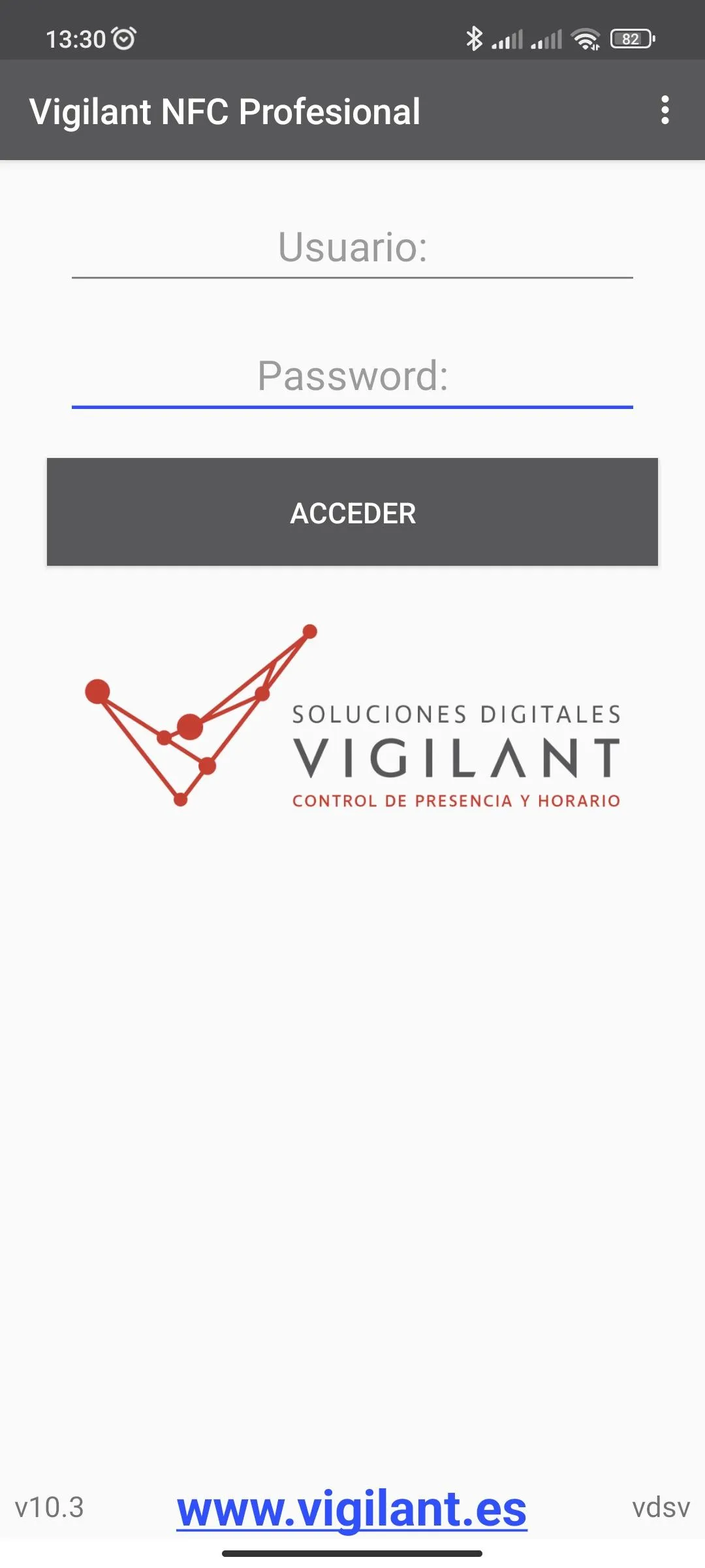 Vigilant NFC Profesional | Indus Appstore | Screenshot