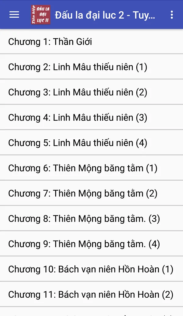 Truyen Dau la dai luc 2 | Indus Appstore | Screenshot