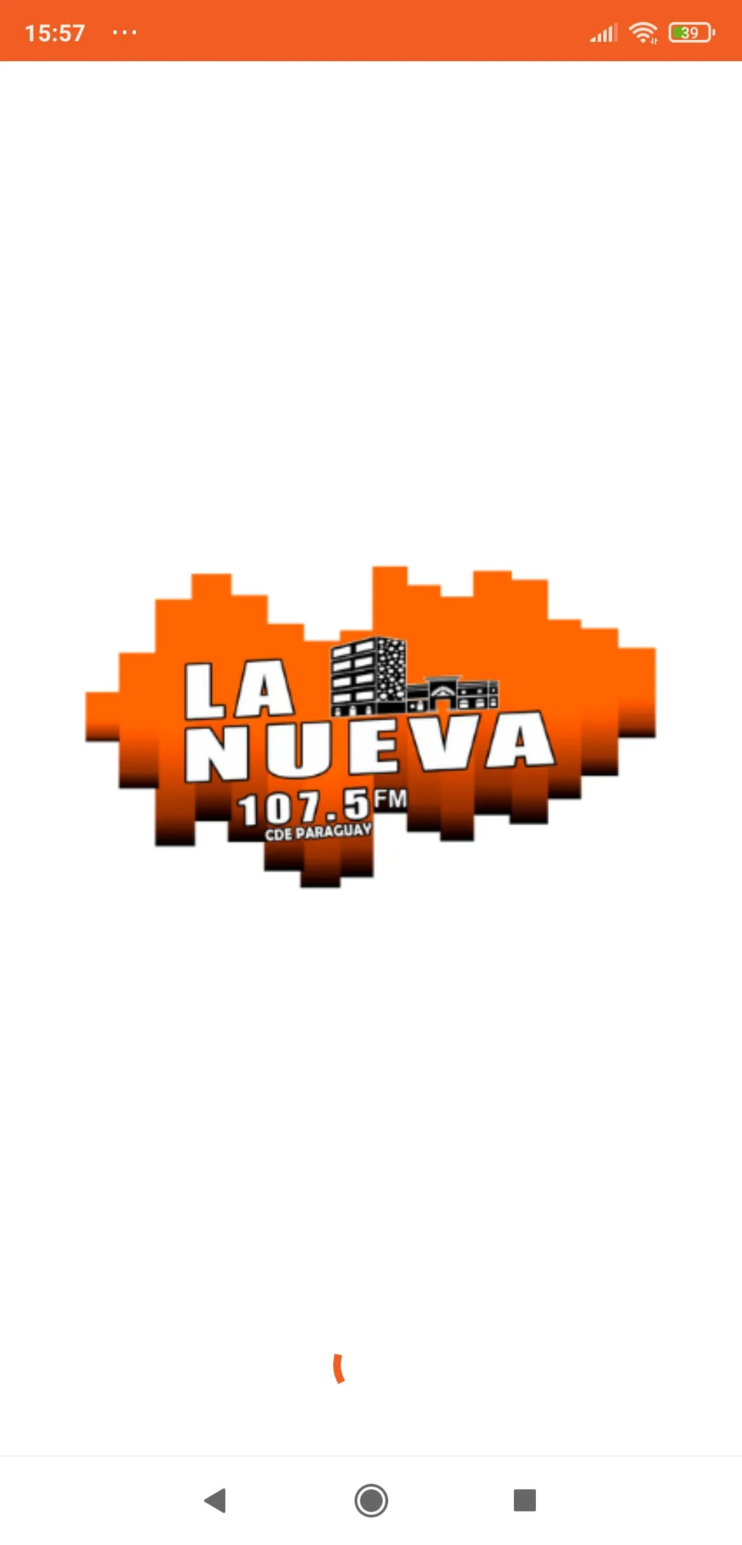 La Nueva 107.5 FM Paraguay | Indus Appstore | Screenshot