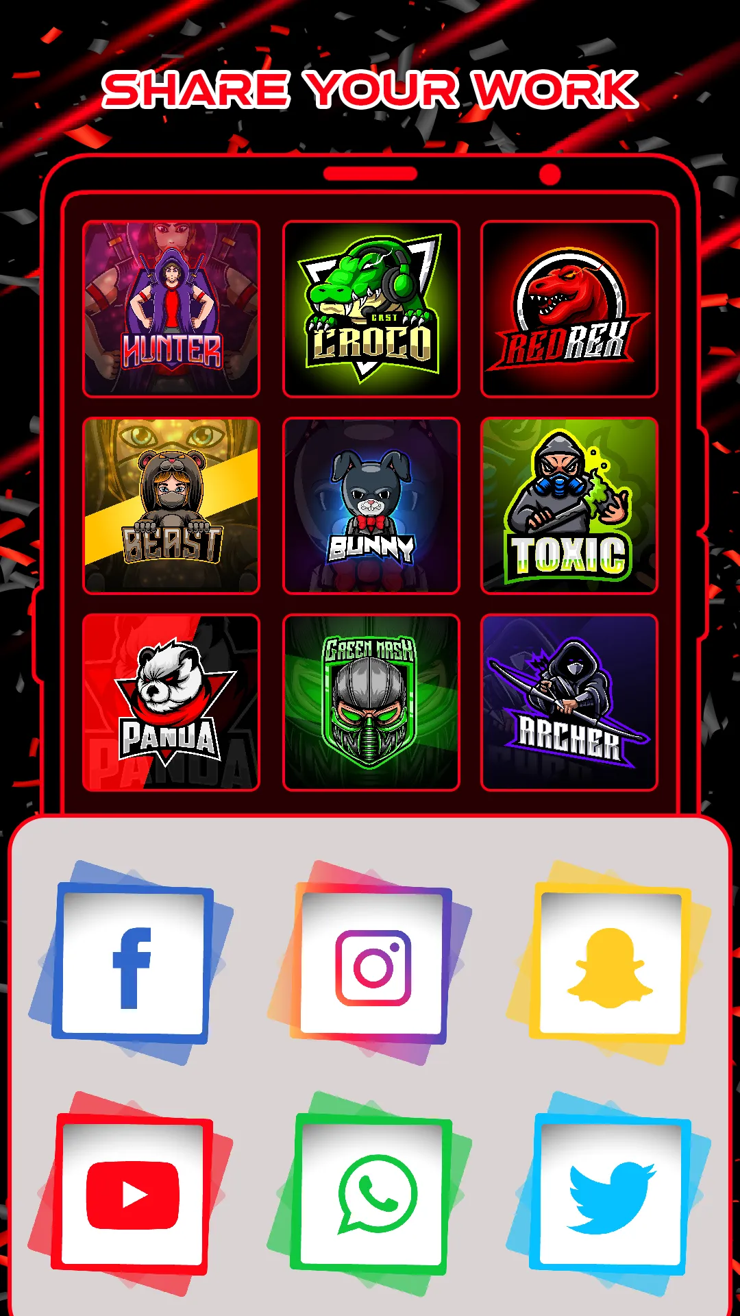 Esports Gaming Logo Maker | Indus Appstore | Screenshot