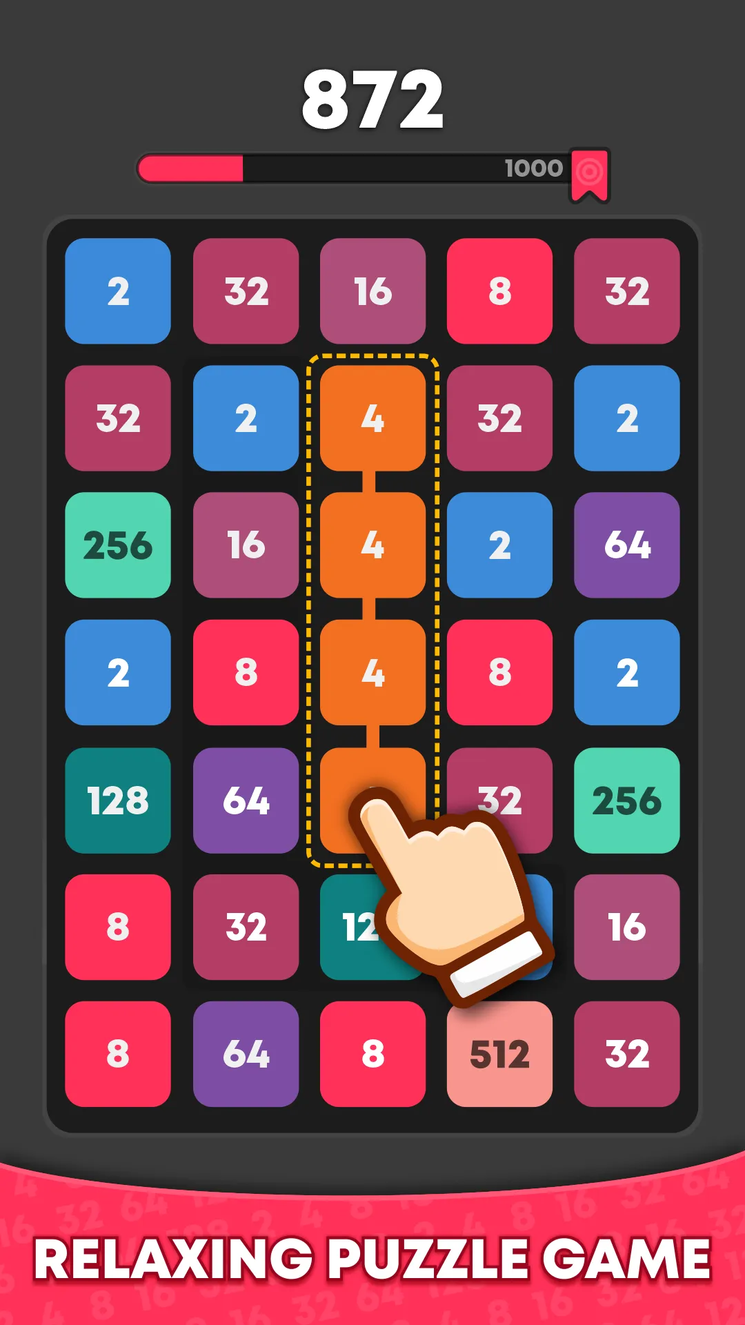 Number Match: 2048 Puzzle | Indus Appstore | Screenshot