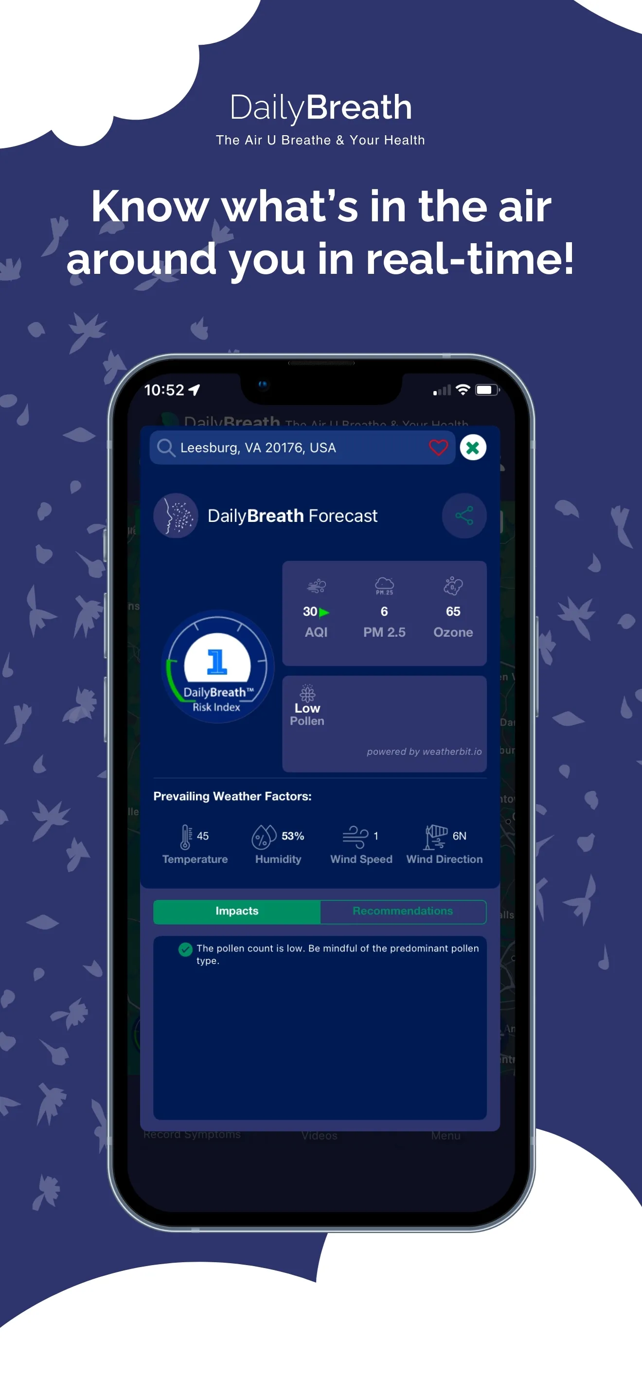DailyBreath-The Air U Breathe! | Indus Appstore | Screenshot