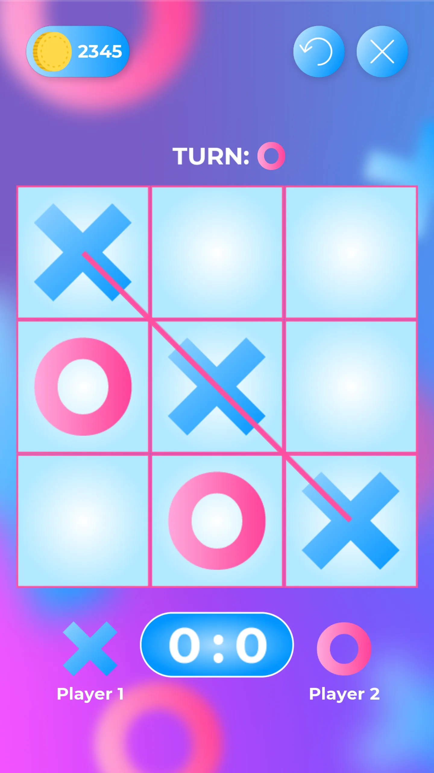 Tic Tac Toe - XO Puzzle Game | Indus Appstore | Screenshot