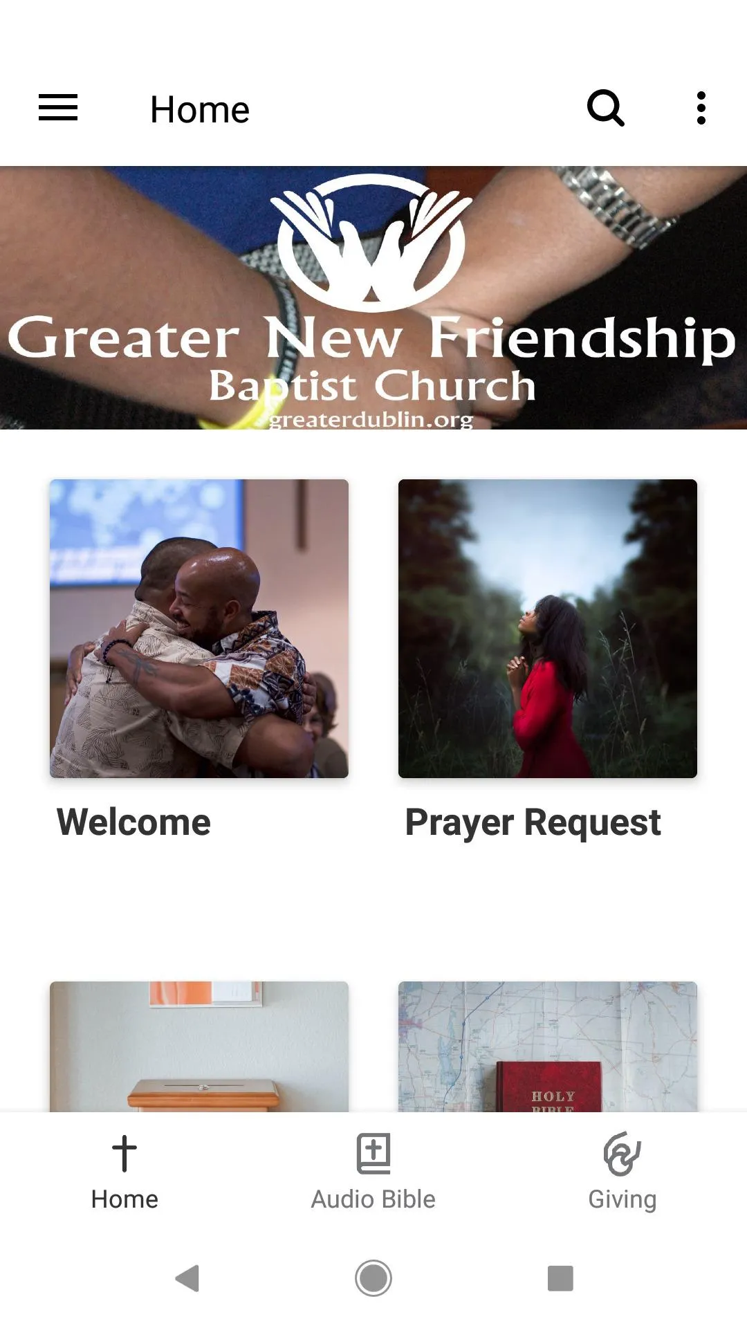 Greater New Friendship Church | Indus Appstore | Screenshot