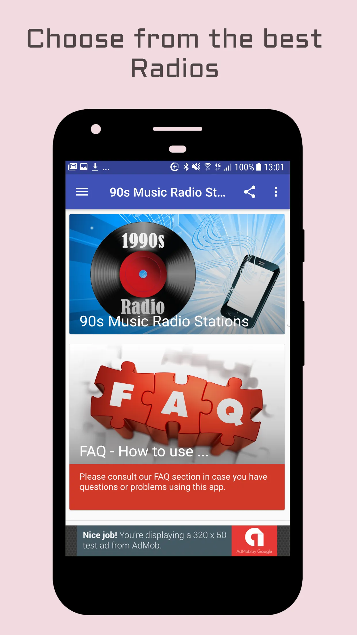 90s Music Radio Stations | Indus Appstore | Screenshot