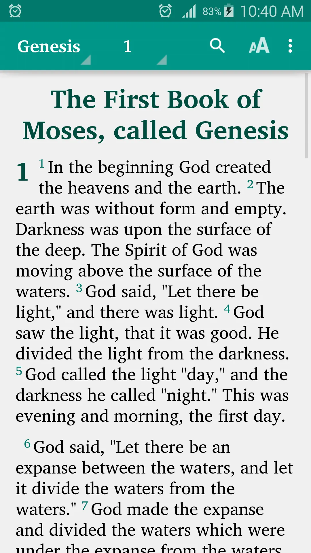 engudb-Literal Text Bible | Indus Appstore | Screenshot