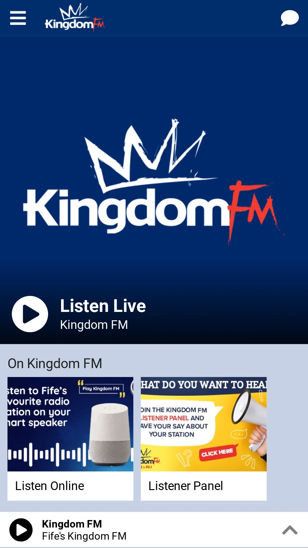 Kingdom FM | Indus Appstore | Screenshot