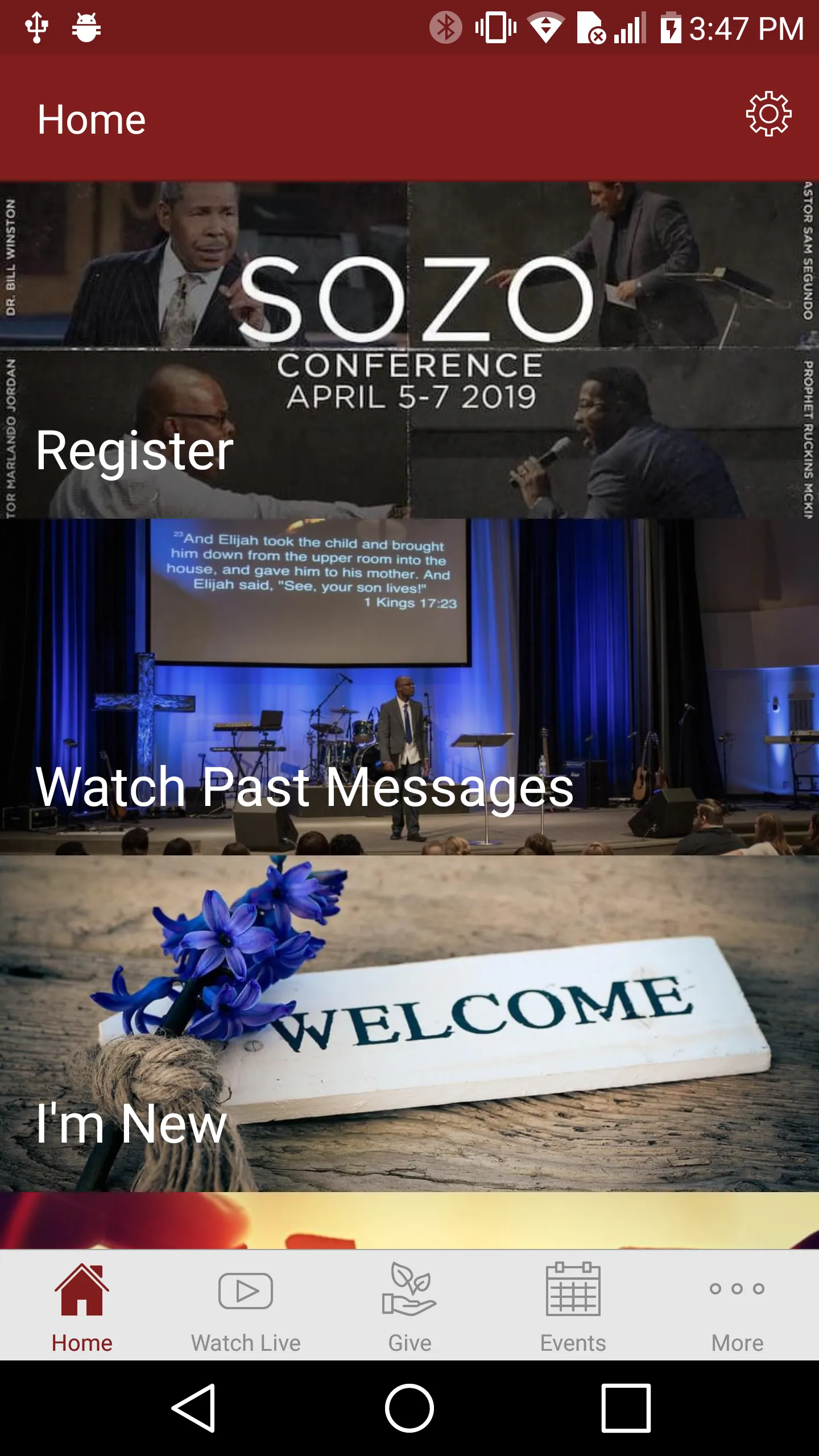 Word of Faith Center | Indus Appstore | Screenshot