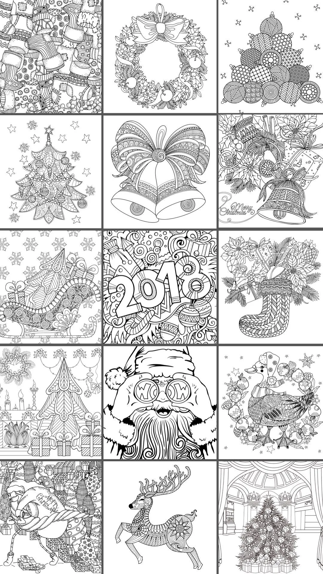 2022  Christmas Coloring Book | Indus Appstore | Screenshot