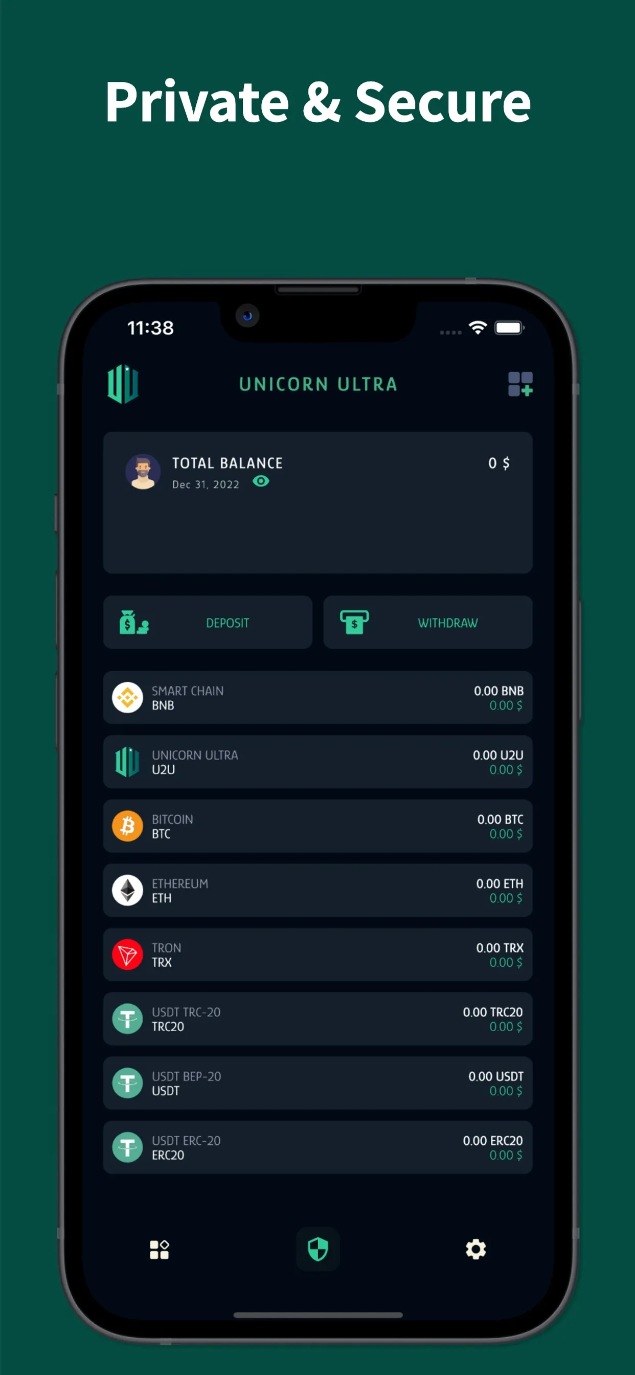 U2U Wallet | Indus Appstore | Screenshot