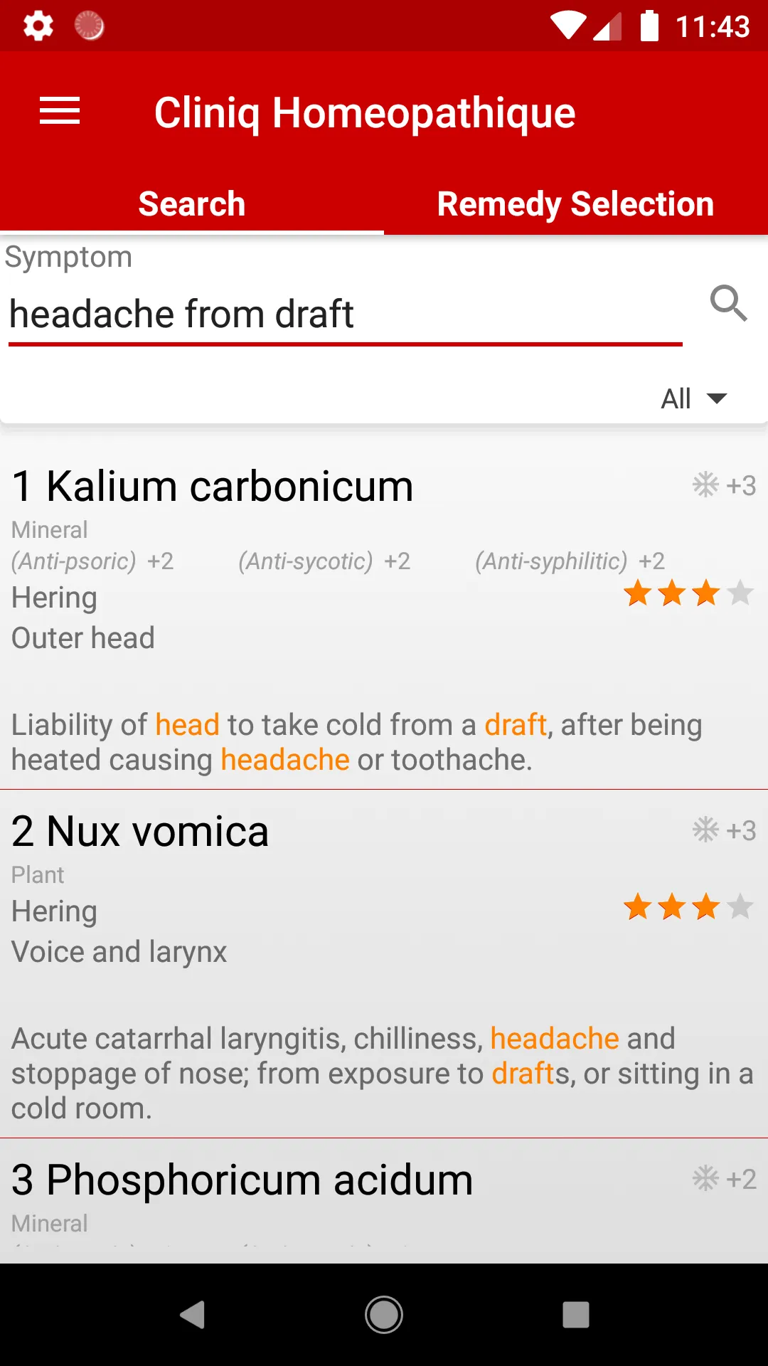 Cliniq Homeopathique | Indus Appstore | Screenshot